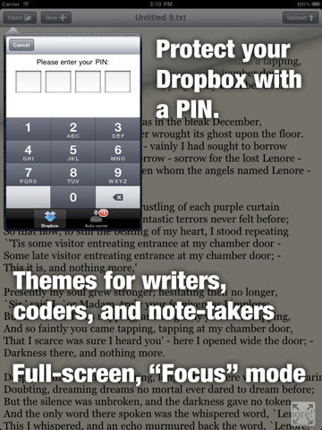 绝佳书写板软件：Nebulous Notes (for Dropbox)