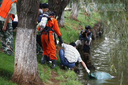 昆明安宁东湖抛尸案告破 一家3口“大义灭亲”(组图)