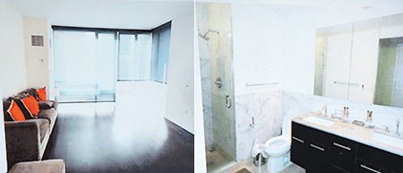 陈水扁家人以不法所得，在纽约曼哈顿区购买的公寓住宅，这间后来由陈致中夫妇居住的公寓，内部装潢材质相当高档。 图片来源：台湾《联合报》