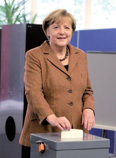 德国大选结果最快今日凌晨公布 默克尔有望连任