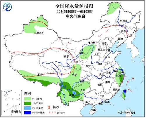 强台风“菲特”将在浙闽沿海登陆西南地区多阴雨天气