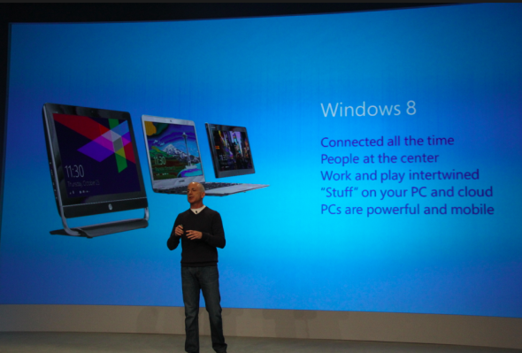 微软windows部门总裁史蒂芬·辛诺夫斯基介绍Win 8特性
