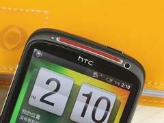 HTC Sensation XE 黑色 顶部图