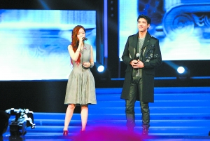 张靓颖已是第七次获得中歌榜年度最佳女歌手