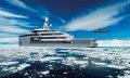 荷兰制造土豪级超级游艇能破冰前行