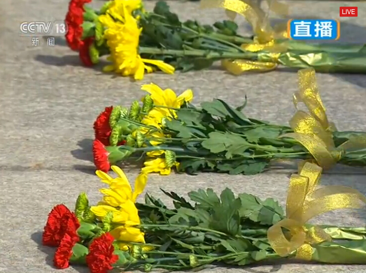 烈士纪念日：习近平向人民英雄敬献花篮